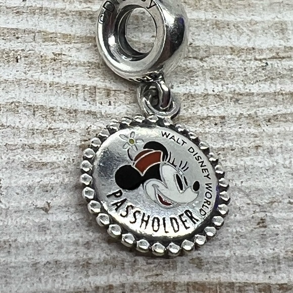 PANDORA Authentic Snake & Bangle BRACELETS Plus 5 RETIRED PANDORA CHARMS Disney - Picture 14 of 14